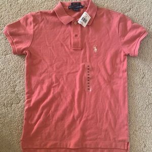 (NWT!) Men's Ralph Lauren Pink Polo - Size XS